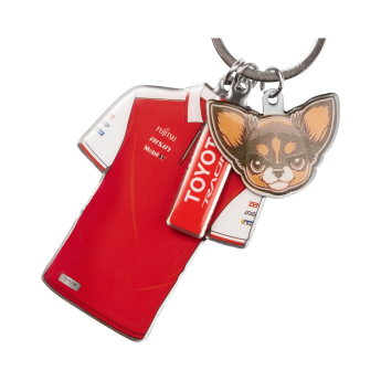 Toyota Gazoo Racing висулка за ключодържател #7 Chihuahua WEC 2026