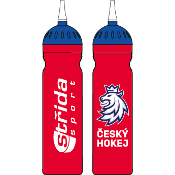 Отбори по хокей бутилка за пиене Czech Republic Logo Lev red
