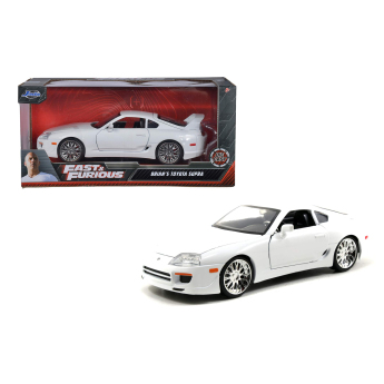 Модели на автомобили и мотоциклети модел 1/24 Fast & Furious Toyota Supra 1995 white
