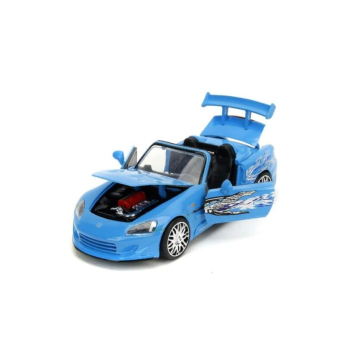 Модели на автомобили и мотоциклети модел 1/24 Fast & Furious Honda S2000 blue