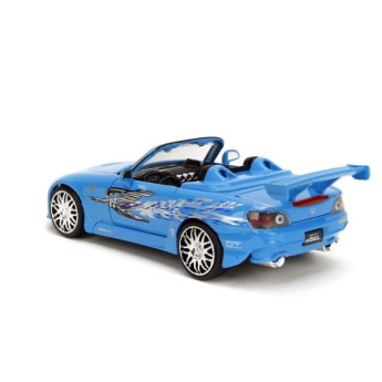 Модели на автомобили и мотоциклети модел 1/24 Fast & Furious Honda S2000 blue