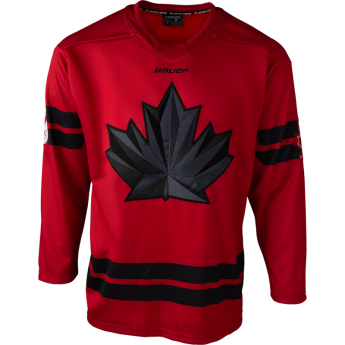 Отбори по хокей хокейна фланелка CANADA Bauer Olympic red
