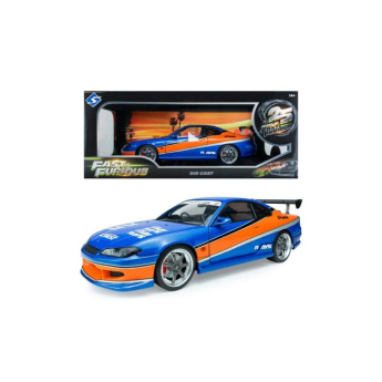 Модели на автомобили и мотоциклети модел 1/18 Fast & Furious Nissan Silvia (S15) Spec-S TOKYO DRIFT – MONA LISA – 2006