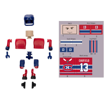 Montreal Canadiens фигурка Cole Caufield #13 NHL Construct