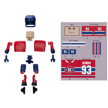 Montreal Canadiens фигурка Ivan Demidov #93 NHL Construct