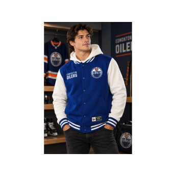 Edmonton Oilers мъжки суитшърт NHL College Hoodie