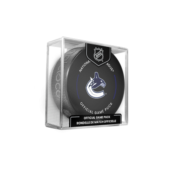 Vancouver Canucks шайба Official Game Puck 2022-2023