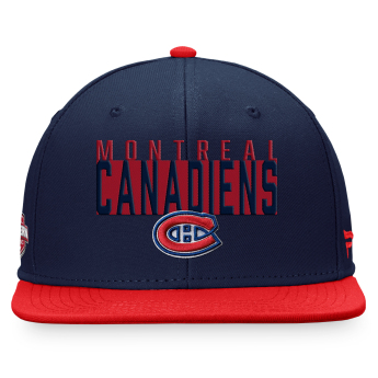 Montreal Canadiens шапка с козирка flat Fundamental Color Blocked Snapback