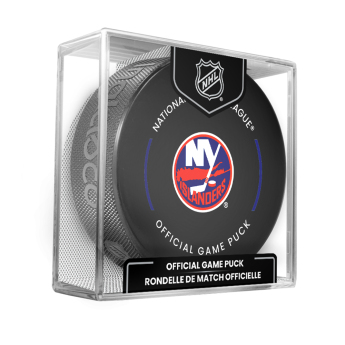 New York Islanders шайба Official Game Puck 2024-2025