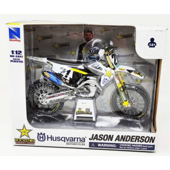 Модели на автомобили и мотоциклети модел 1/14 Husquarna FC 450 Jason Anderson