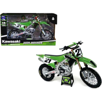 Модели на автомобили и мотоциклети модел 1/12 Kawasaki KX 450 SR JASON ANDERSON