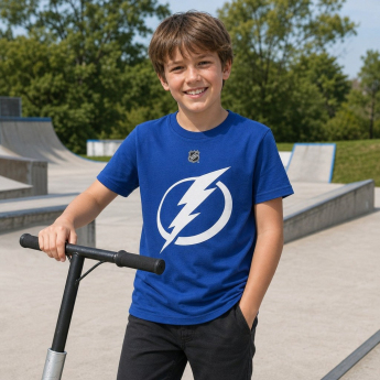 Tampa Bay Lightning детска тениска Tampa Bay Lightning Primary Logo Tee