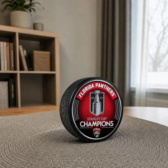 Florida Panthers шайба 2025 Stanley Cup Champions Logo Hockey