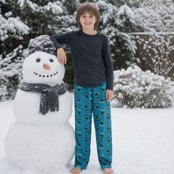 San Jose Sharks детски пижамени панталони Colored Printed Pant