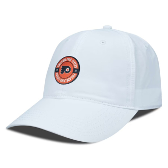 Philadelphia Flyers баскетболна шапка с козирка Crest Adjustable Hat White