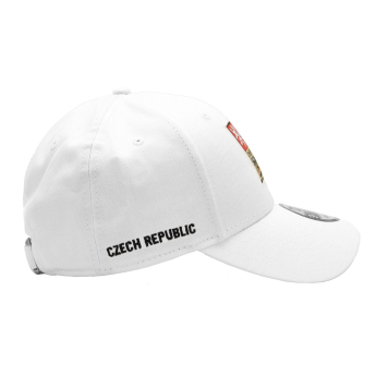Отбори по хокей баскетболна шапка с козирка Czech republic 940 Core 9forty white