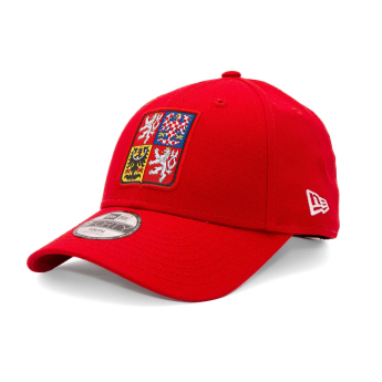Отбори по хокей детска бейзболна шапка с козирка Czech republic 940K Core 9forty kids red
