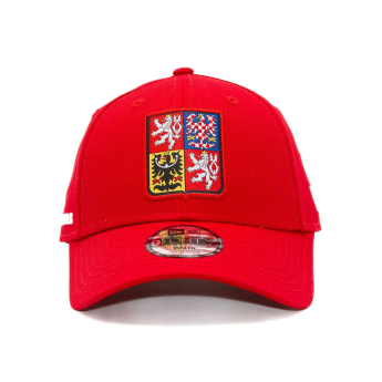 Отбори по хокей детска бейзболна шапка с козирка Czech republic 940K Core 9forty kids red