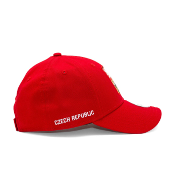 Отбори по хокей детска бейзболна шапка с козирка Czech republic 940K Core 9forty kids red