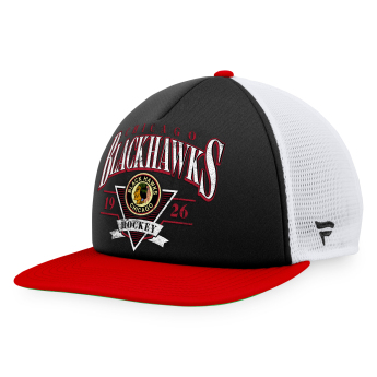 Chicago Blackhawks шапка с козирка flat True Classic Foam Front Trucker