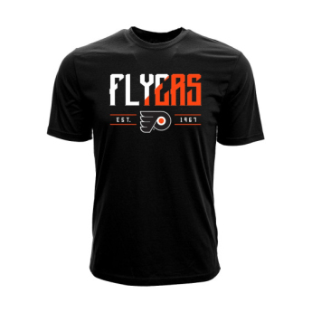 Philadelphia Flyers мъжка тениска NHL Levelwear Splitter black