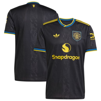 Manchester United футболна фланелка 2025/26 Third Replica Jersey - Black