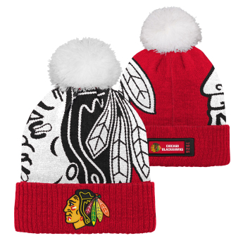 Chicago Blackhawks детска зимна шапка Big Face