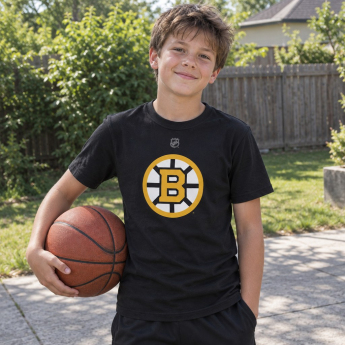 Boston Bruins детска тениска Primary Logo Ss black