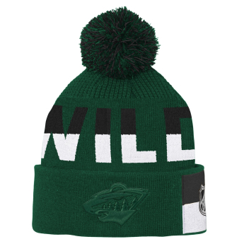 Minnesota Wild детска зимна шапка Faceoff Jacquard Knit