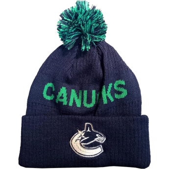 Vancouver Canucks детска зимна шапка NHL Cufed Knit With Pom