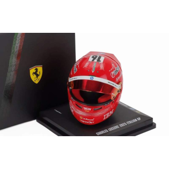 Модели на автомобили и мотоциклети Модел на каска 1:5 Charles Leclerc - SF Monza 2025