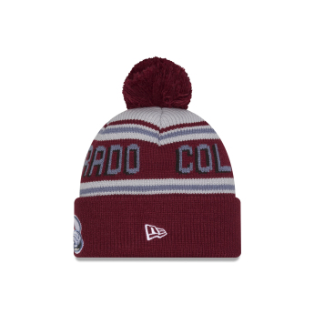 Colorado Avalanche зимна шапка NHL Pom Wordmark