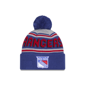 New York Rangers зимна шапка NHL Pom Wordmark