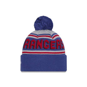 New York Rangers зимна шапка NHL Pom Wordmark