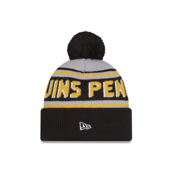 Pittsburgh Penguins зимна шапка NHL Pom Wordmark