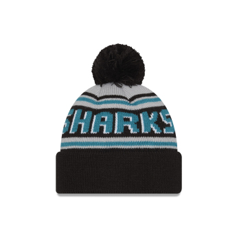 San Jose Sharks зимна шапка NHL Pom Wordmark
