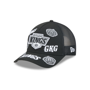 Los Angeles Kings баскетболна шапка с козирка NHL 9FORTY M-Crown A-Frame Trucker All Over