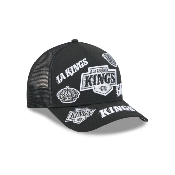 Los Angeles Kings баскетболна шапка с козирка NHL 9FORTY M-Crown A-Frame Trucker All Over
