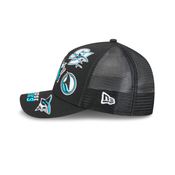 San Jose Sharks баскетболна шапка с козирка NHL 9FORTY M-Crown A-Frame Trucker All Over