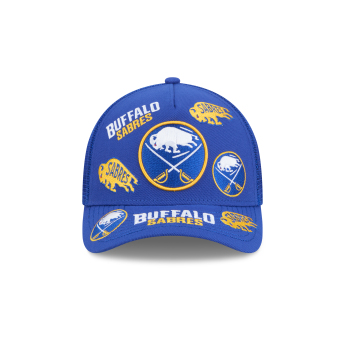 Buffalo Sabres баскетболна шапка с козирка NHL 9FORTY M-Crown A-Frame Trucker All Over