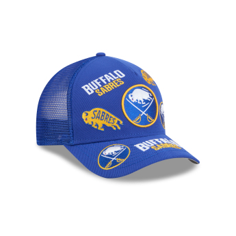 Buffalo Sabres баскетболна шапка с козирка NHL 9FORTY M-Crown A-Frame Trucker All Over