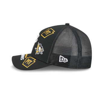 Pittsburgh Penguins баскетболна шапка с козирка NHL 9FORTY M-Crown A-Frame Trucker All Over