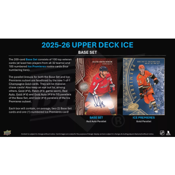 NHL кутии хокей карти NHL 2025-26 Ice Hockey Hobby Box