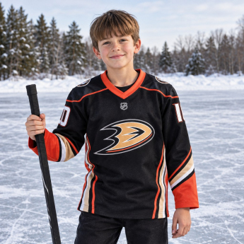 Anaheim Ducks детска хокейна фланелка black #10 Corey Perry Replica Home Jersey