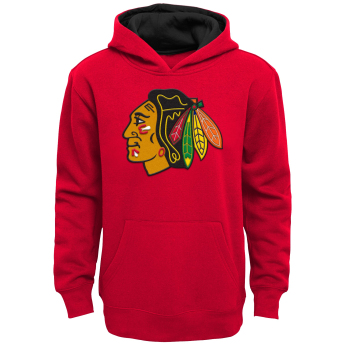 Chicago Blackhawks детски суитшърт с качулка Prime Po Flc Hood Home