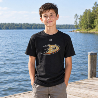 Anaheim Ducks детска тениска Trevor Zegras black