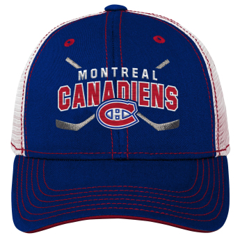 Montreal Canadiens детска бейзболна шапка с козирка Lockup Meshback Adjustable