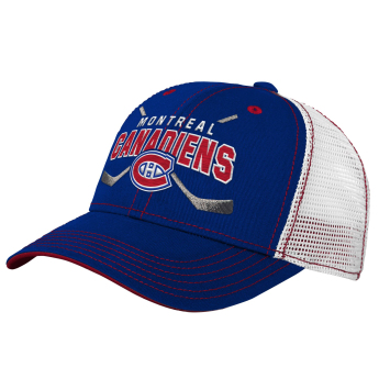Montreal Canadiens детска бейзболна шапка с козирка Lockup Meshback Adjustable