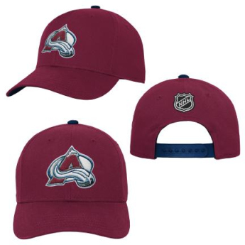 Colorado Avalanche детска бейзболна шапка с козирка Precurved Snap
