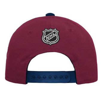 Colorado Avalanche детска бейзболна шапка с козирка Precurved Snap